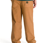 Pantalón Hombre Double Front Canvas Café CAT