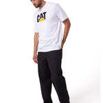 Pantalón Hombre Straight Double Negro Cat