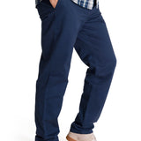 Pantalón Hombre Straight Chino Azul CAT