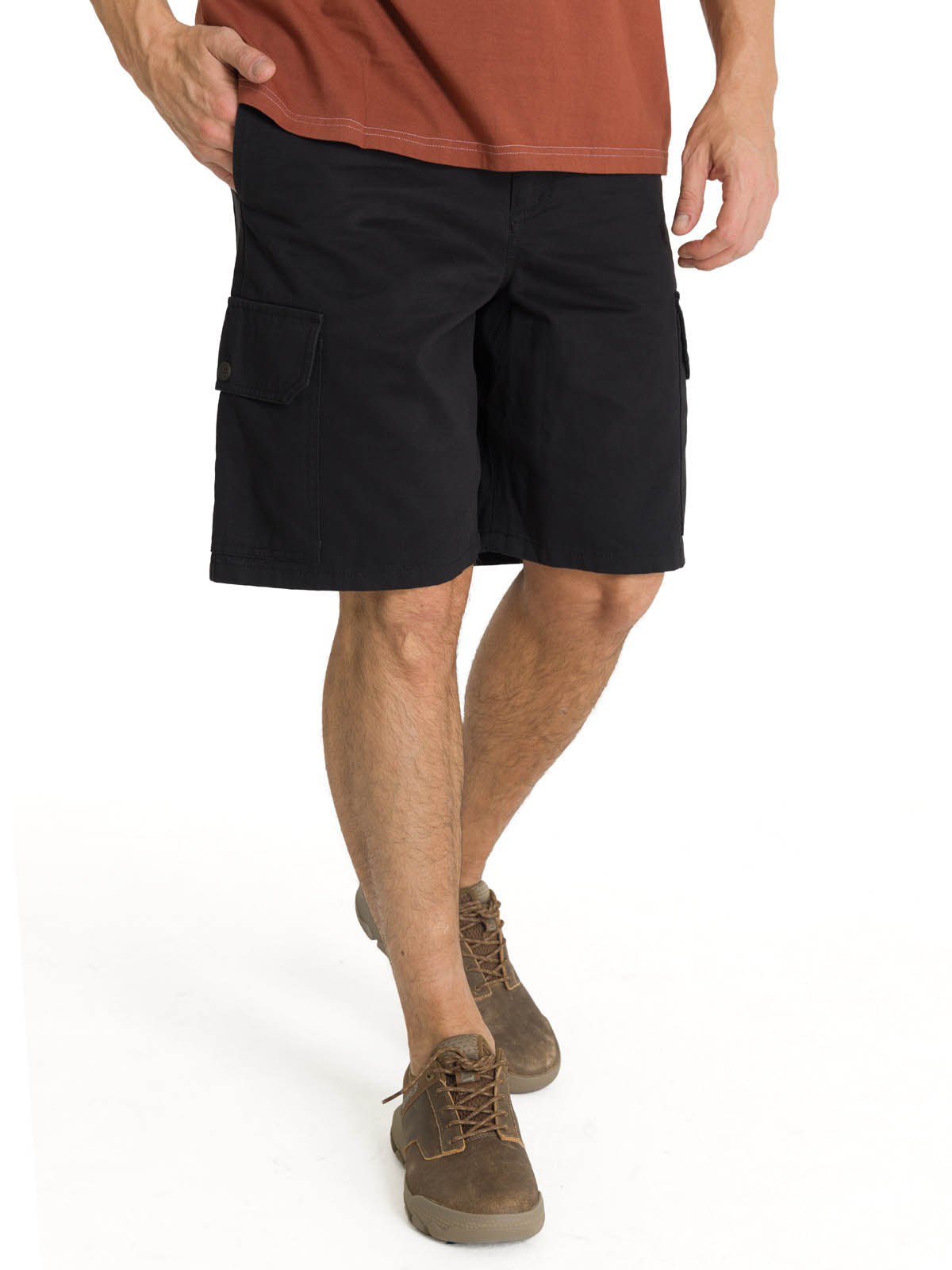 Short Hombre Cargo Negro CAT