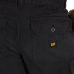 Short Hombre Cargo Negro CAT
