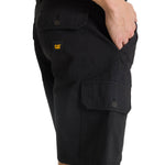 Short Hombre Cargo Negro CAT
