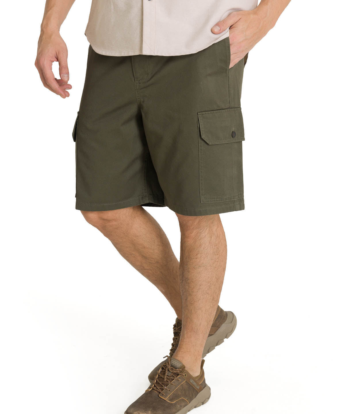 Short Hombre Cargo Verde Oliva CAT