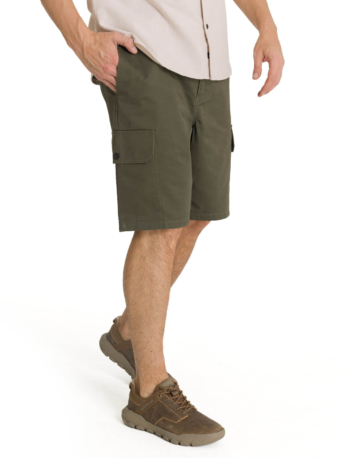Short Hombre Cargo Verde Oliva CAT