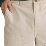 Short Hombre Double Front Carpenter Beige CAT