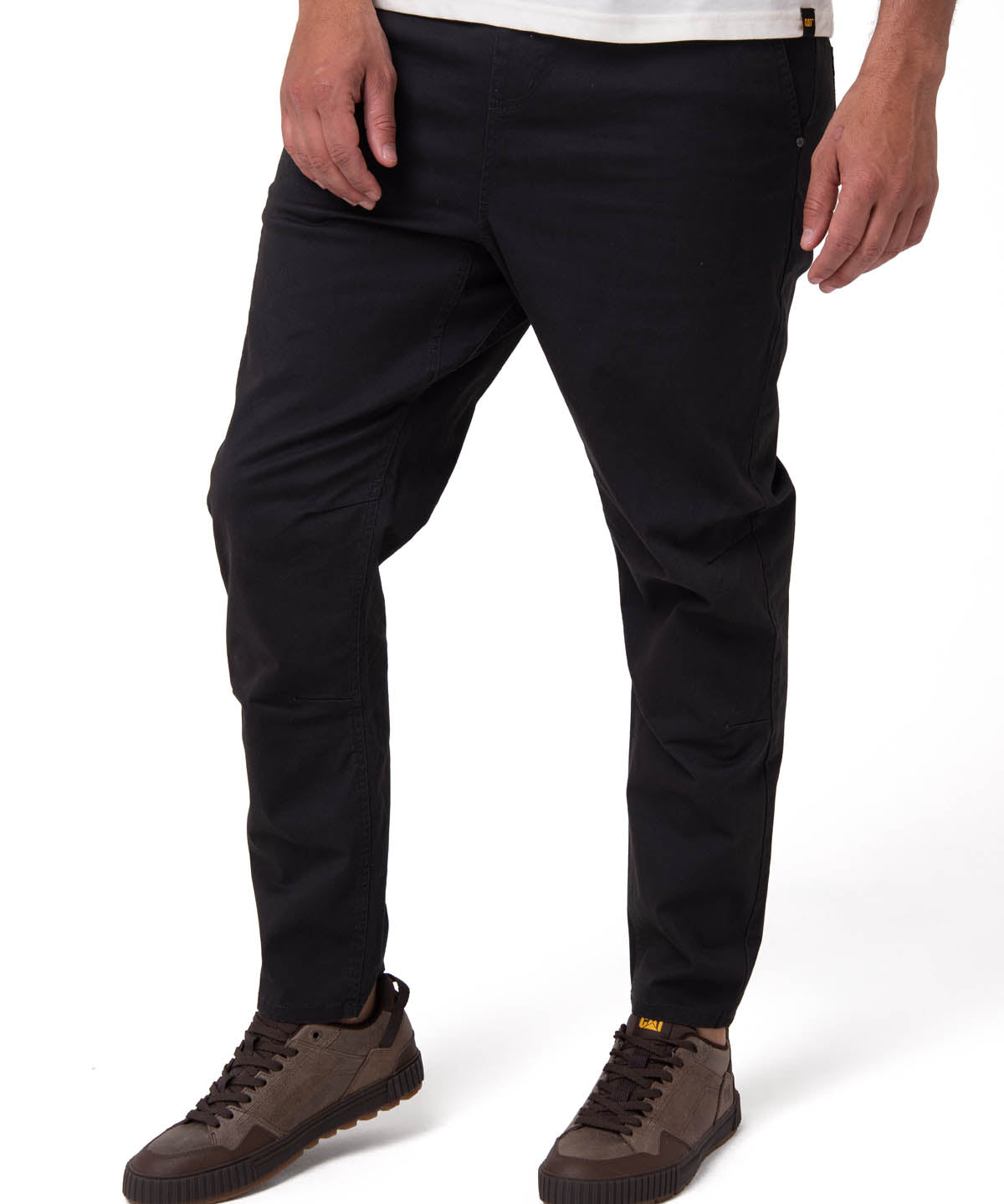 Pantalón Twill Hombre Stretch Utility Negro CAT