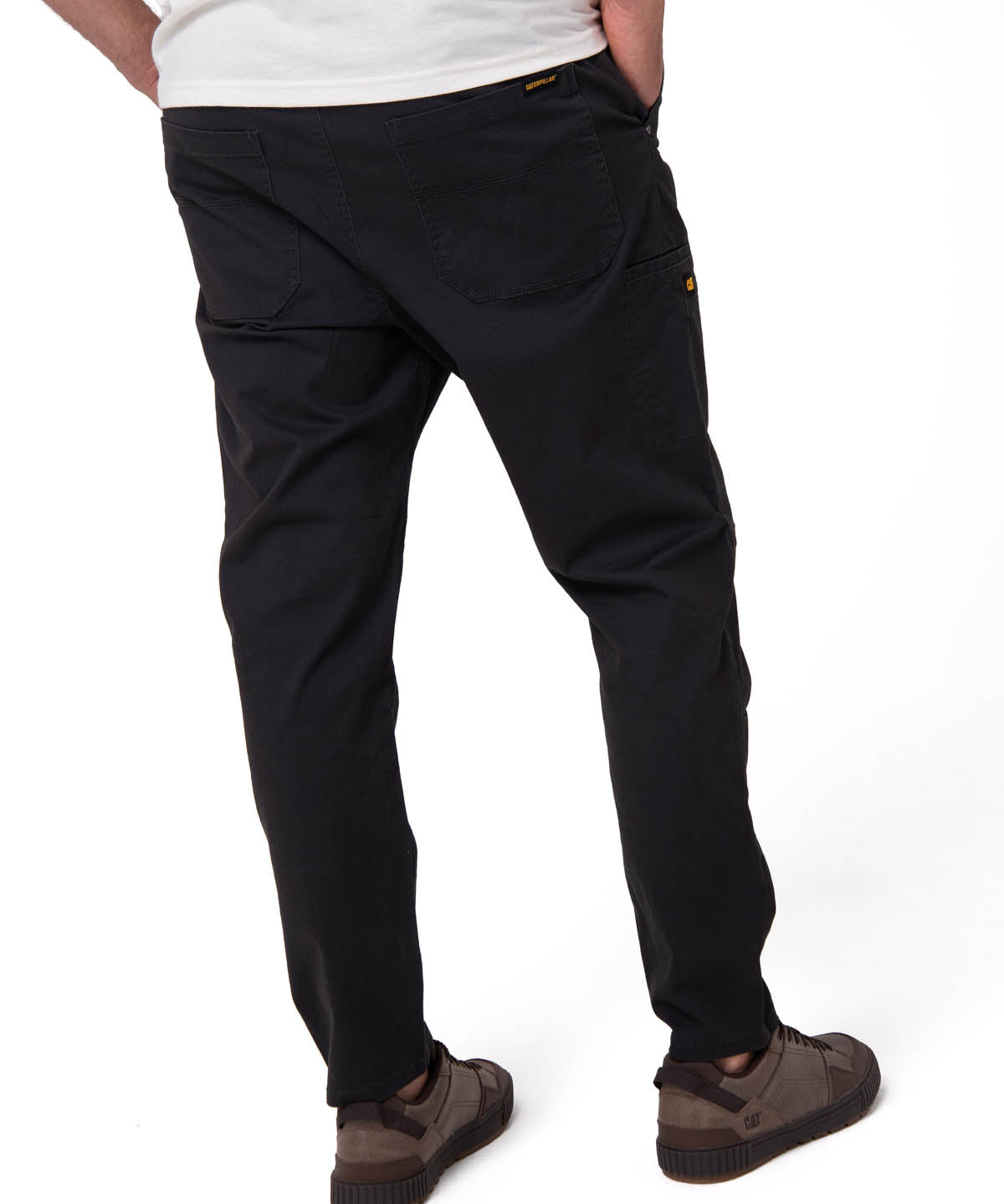 Pantalón Twill Hombre Stretch Utility Negro CAT