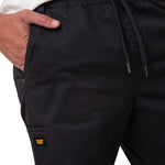 Pantalón Twill Hombre Stretch Utility Negro CAT