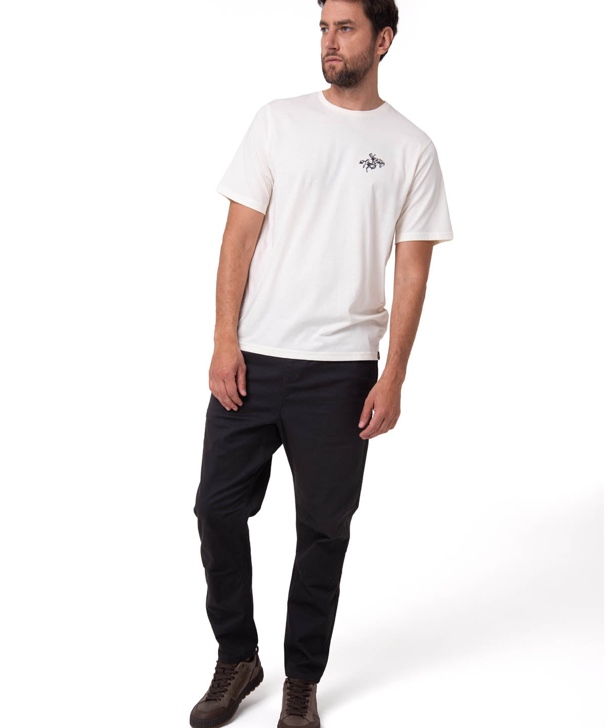 Pantalón Twill Hombre Stretch Utility Negro CAT