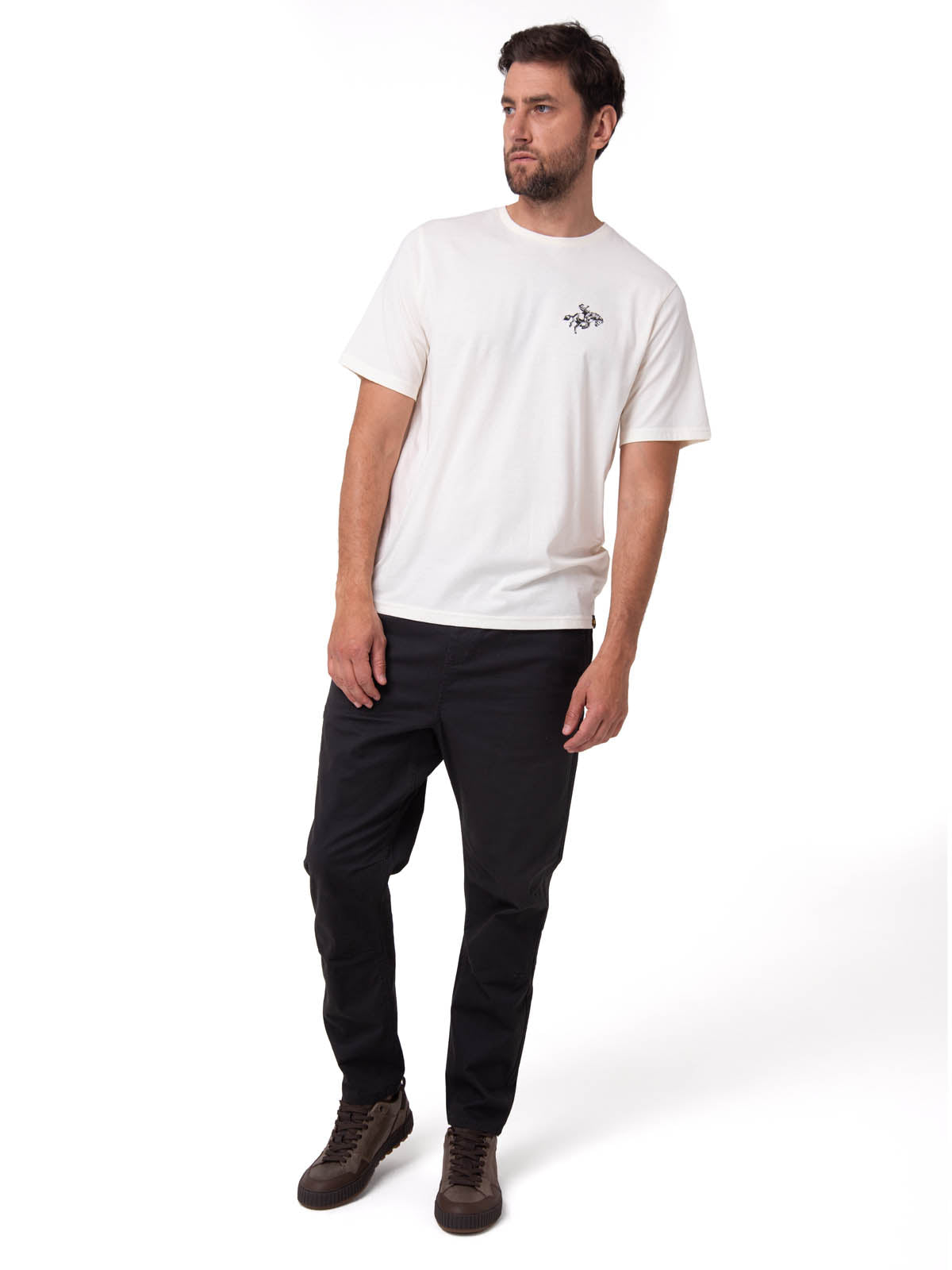 Pantalón Twill Hombre Stretch Utility Negro CAT