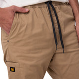 Pantalón Twill Hombre Stretch Utility Beige CAT