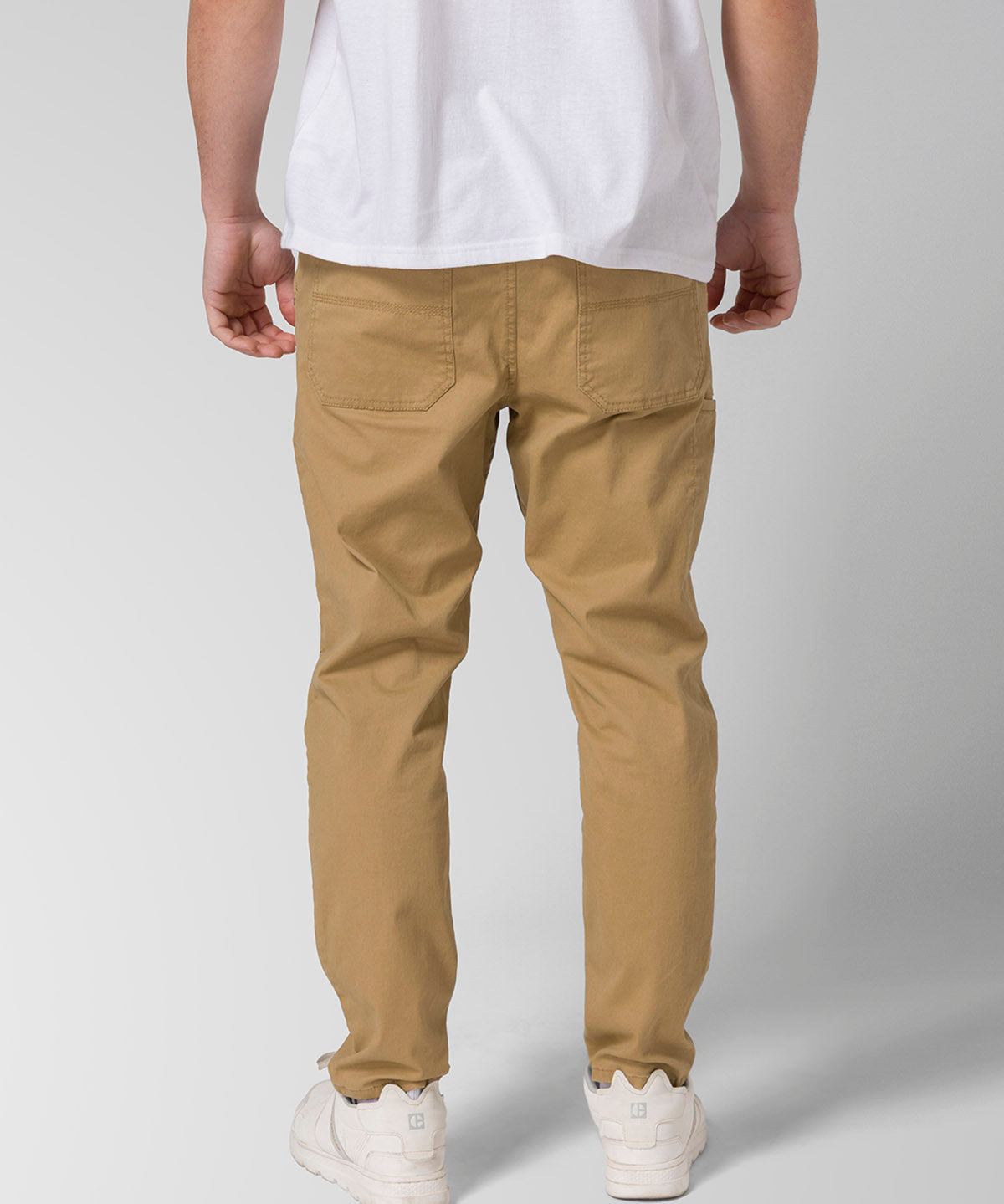 Pantalón Twill Hombre Stretch Utility Beige CAT