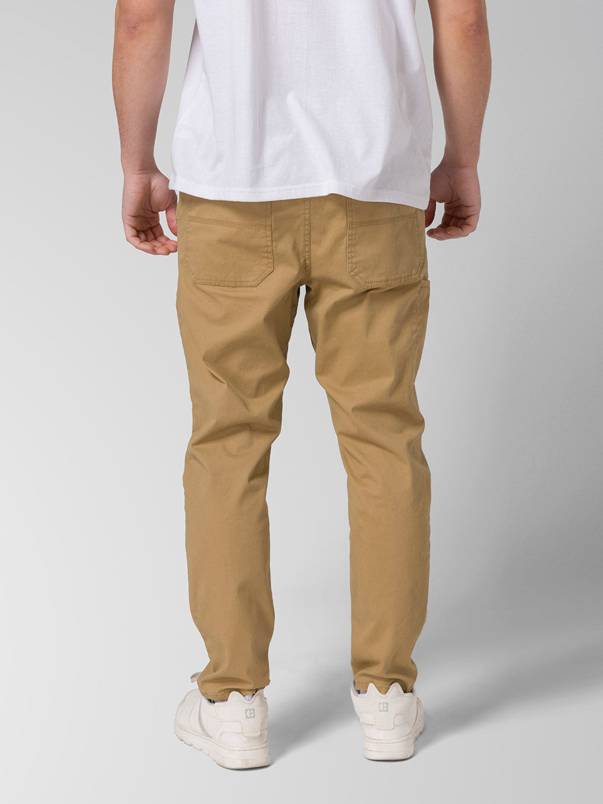 Pantalón Twill Hombre Stretch Utility Beige CAT