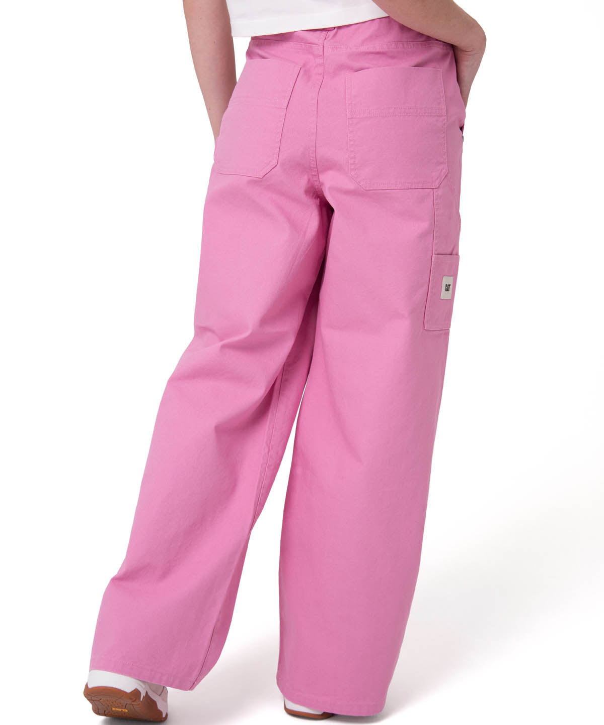 Pantalón Mujer Canvas Carpenter Rosa Cat