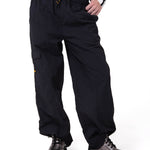 Pantalón Mujer Pull-On Cargo Negro Cat