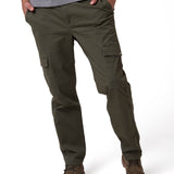 Pantalón Hombre Cargo Slim Verde Cat