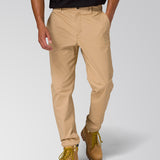 Pantalón Hombre Slim Tapered Chino Beige Cat