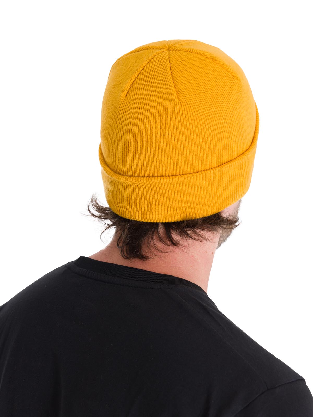 Gorro Hombre Foundation Knit Amarillo Cat