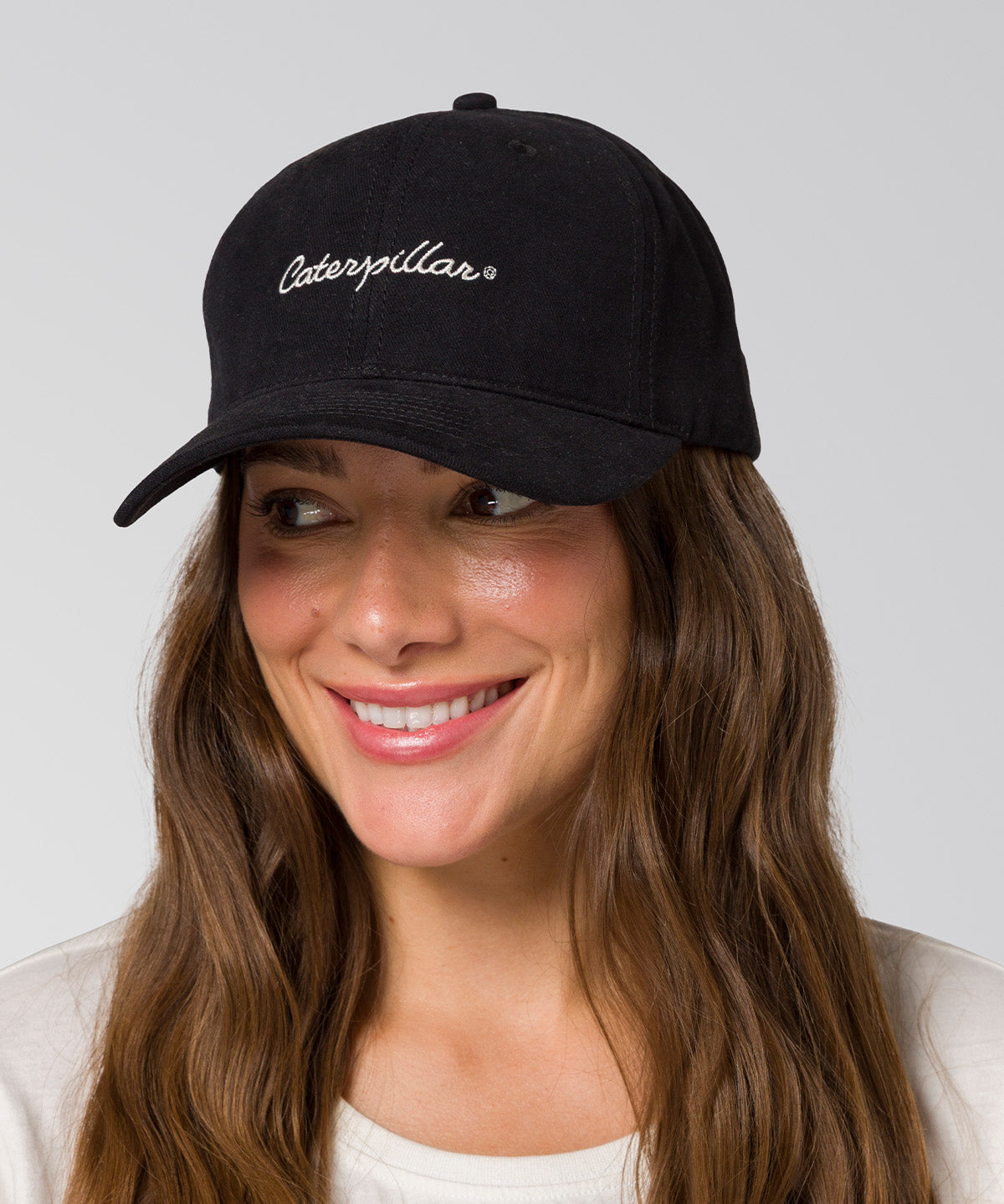 Jockey Con Broche Mujer W'S Script Hat Negro Cat