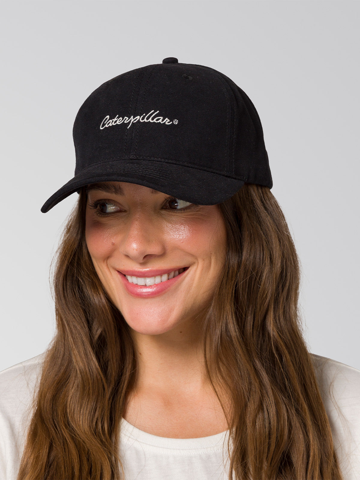 Jockey Con Broche Mujer W'S Script Hat Negro Cat