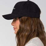Jockey Con Broche Mujer W'S Script Hat Negro Cat