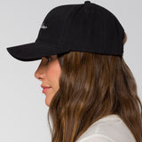 Jockey Con Broche Mujer W'S Script Hat Negro Cat