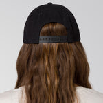 Jockey Con Broche Mujer W'S Script Hat Negro Cat