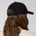 Jockey Con Broche Mujer W'S Script Hat Negro Cat