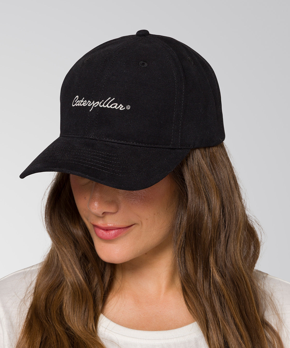 Jockey Con Broche Mujer W'S Script Hat Negro Cat