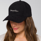 Jockey Con Broche Mujer W'S Script Hat Negro Cat