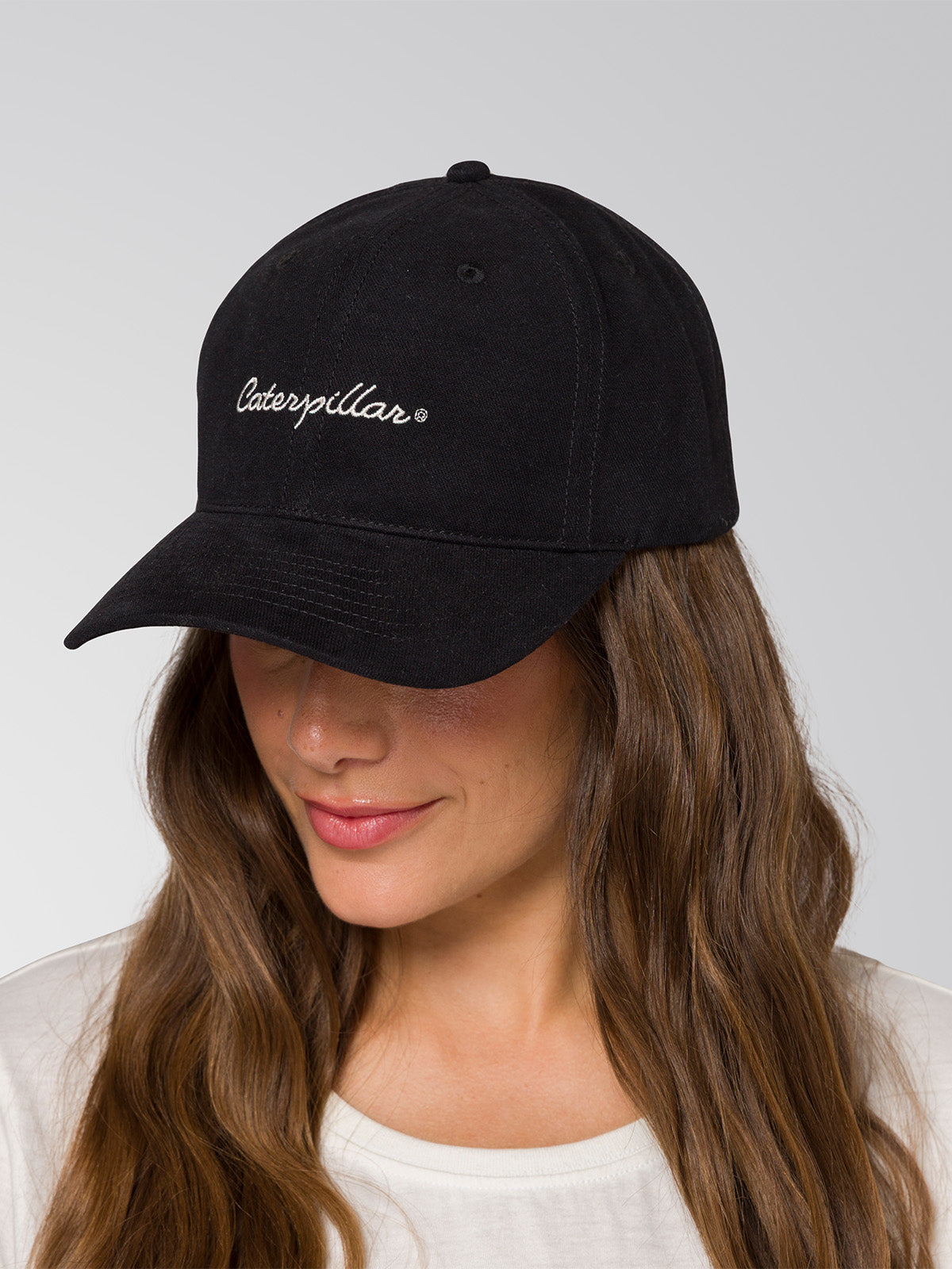 Jockey Con Broche Mujer W'S Script Hat Negro Cat