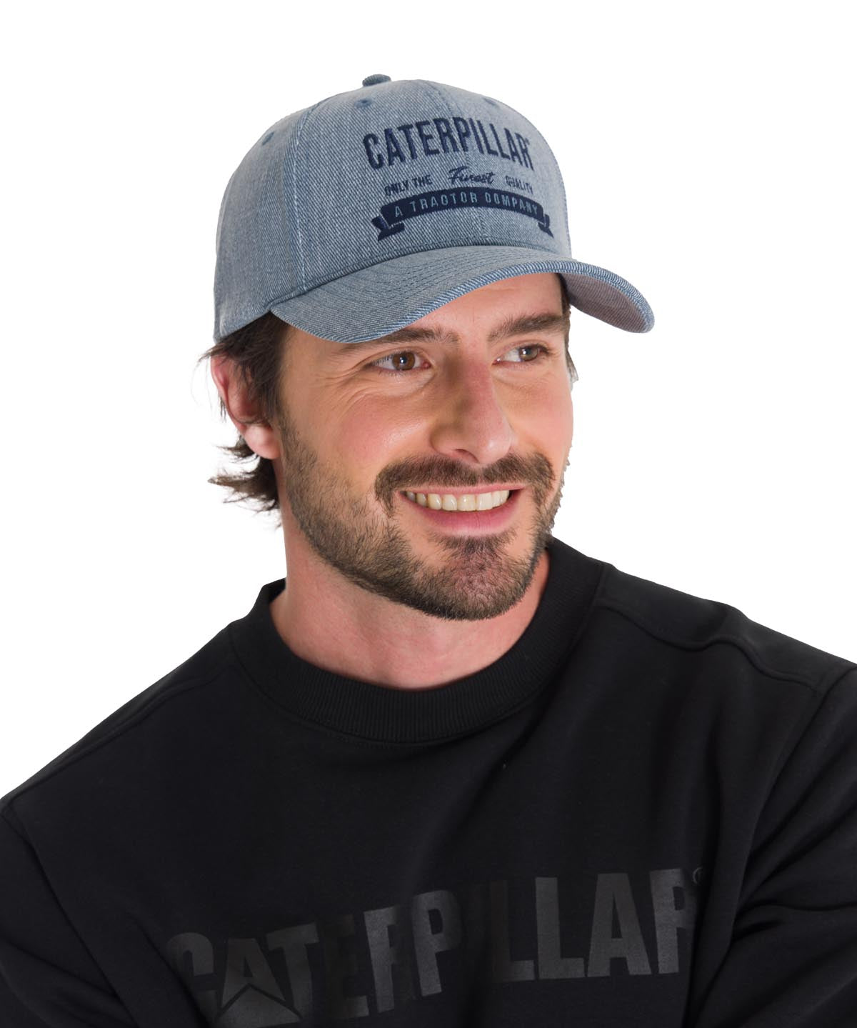 Jockey Con Broche Casual Hombre Caterpillar Finest Hat Azul Cat
