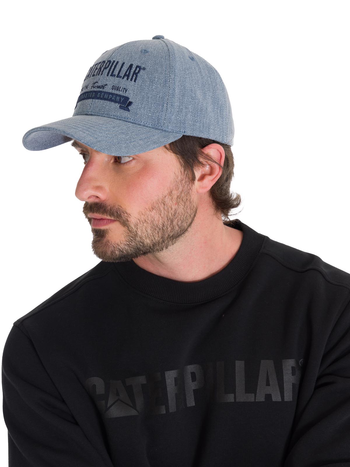 Jockey Con Broche Casual Hombre Caterpillar Finest Hat Azul Cat
