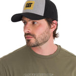 Jockey Algodón Casual Hombre Caution Logo Hat Negro Cat