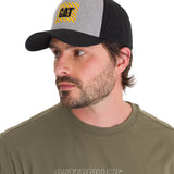 Jockey Algodón Casual Hombre Caution Logo Hat Negro Cat