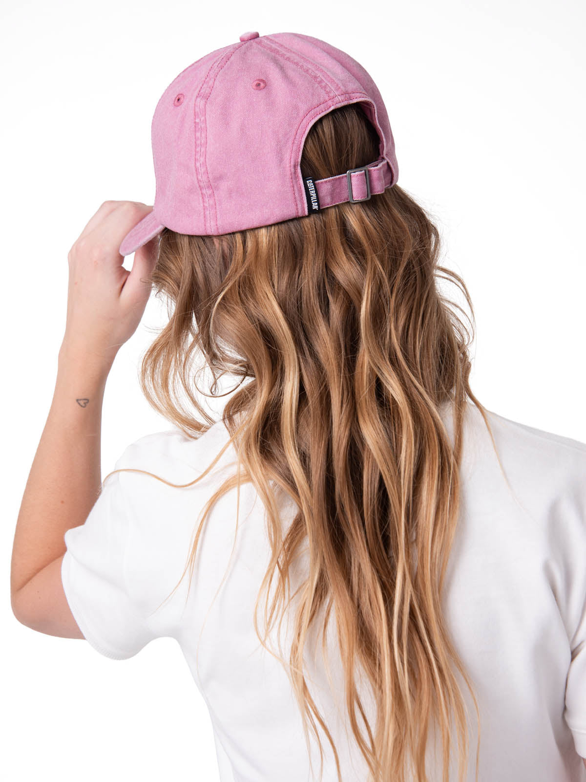 Jockey Unisex 6 Pannel Washed Unstructured Rosado CAT