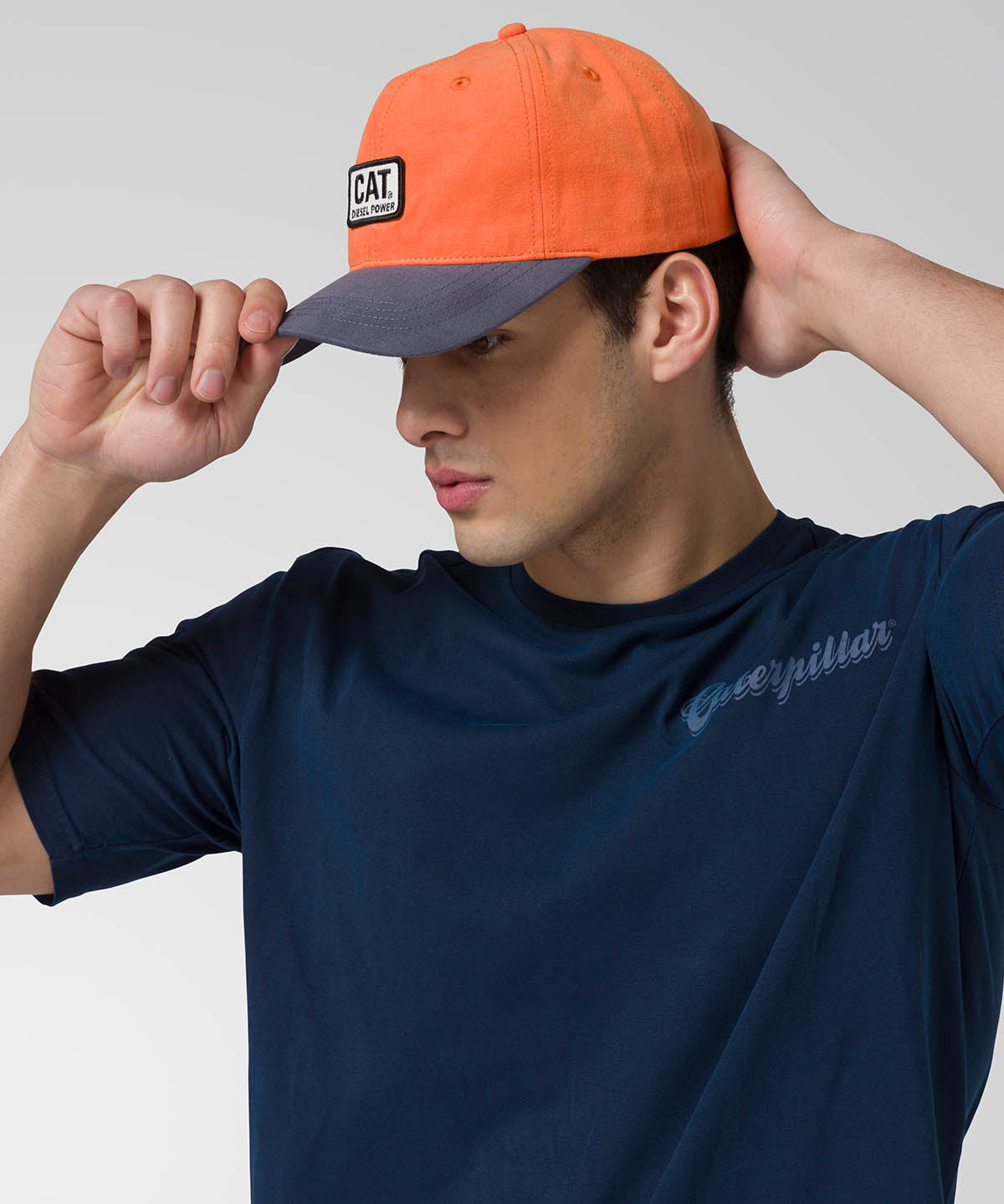 Jockey Unisex 6 Panel Logo Naranja CAT