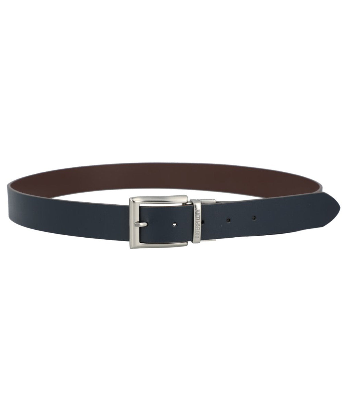 Cinturón de Cuero PU Hombre Reversible Café-Azul CAT
