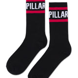 Calcetín Hombre Crew Sock Negro CAT