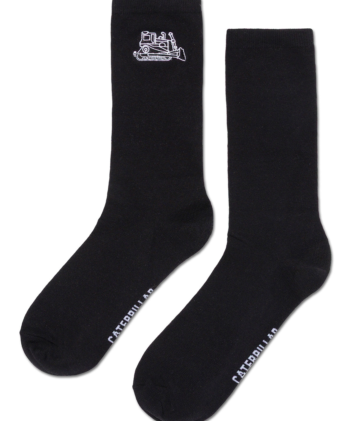 Calcetín Hombre Crew Sock Tractor Negro CAT