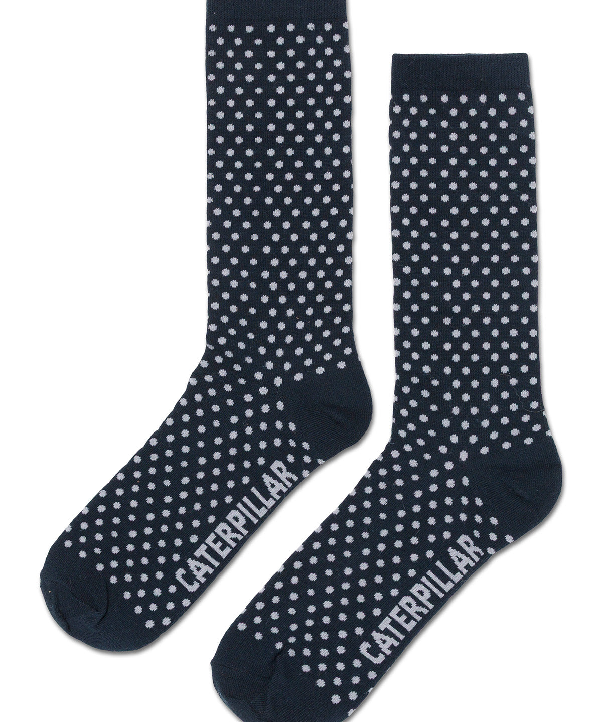 Calcetín Hombre Crew Sock Puntos Azul CAT