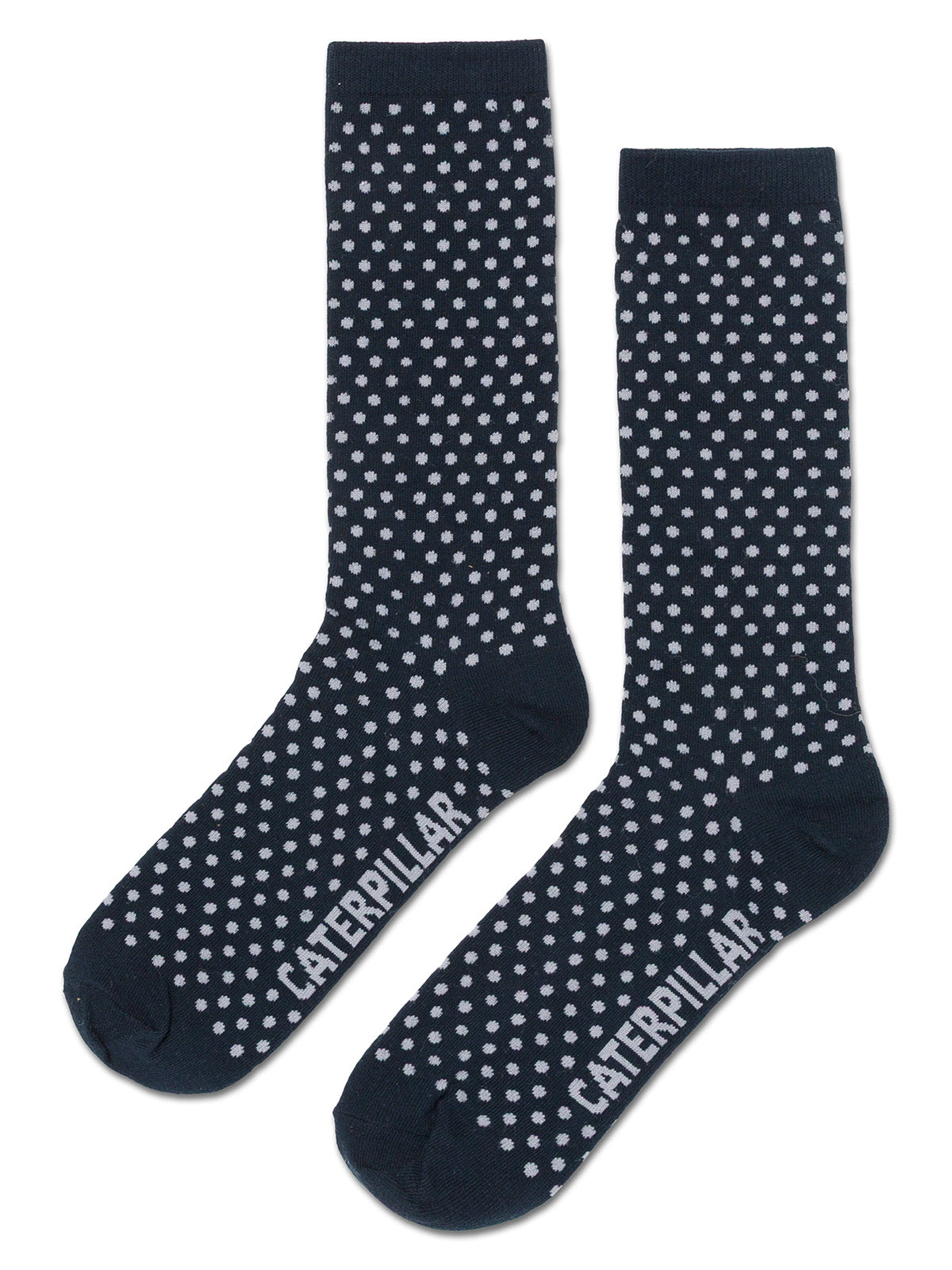 Calcetín Hombre Crew Sock Puntos Azul CAT