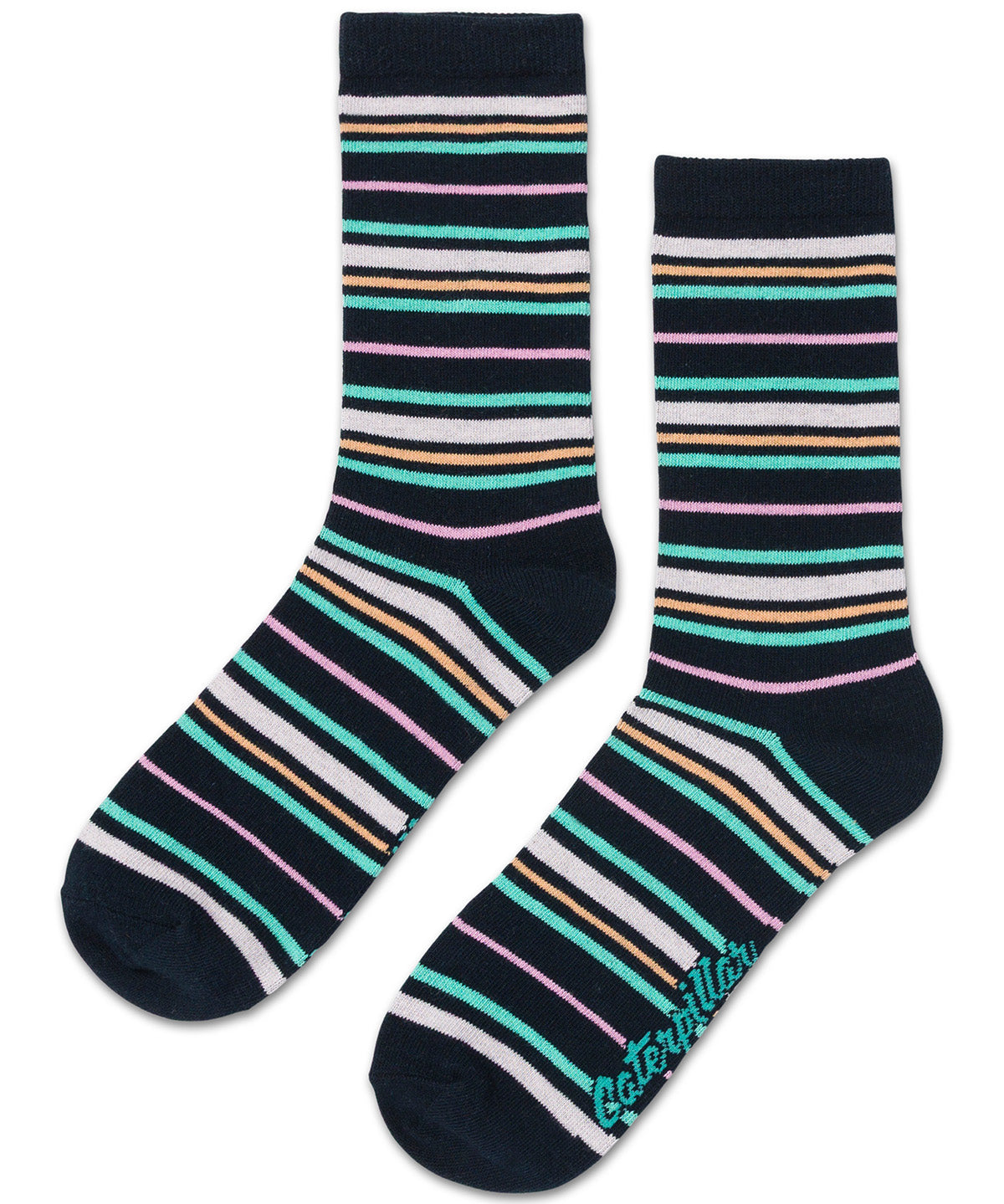 Calcetín Mujer Crew Sock Azul CAT