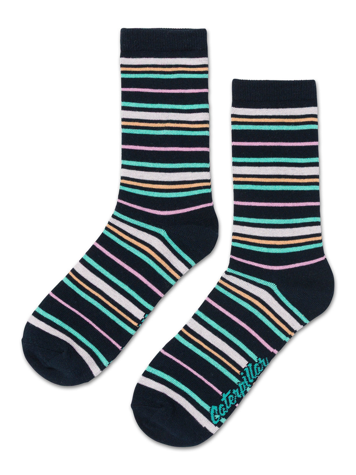 Calcetín Mujer Crew Sock Azul CAT