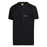 Polera Manga Corta Hombre Relaxed Pocket Negro Merrell