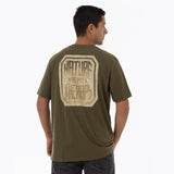 Polera Manga Corta Hombre Nature Is My Therapy Graphic Verde Merrell