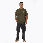 Polera Manga Corta Hombre Nature Is My Therapy Graphic Verde Merrell