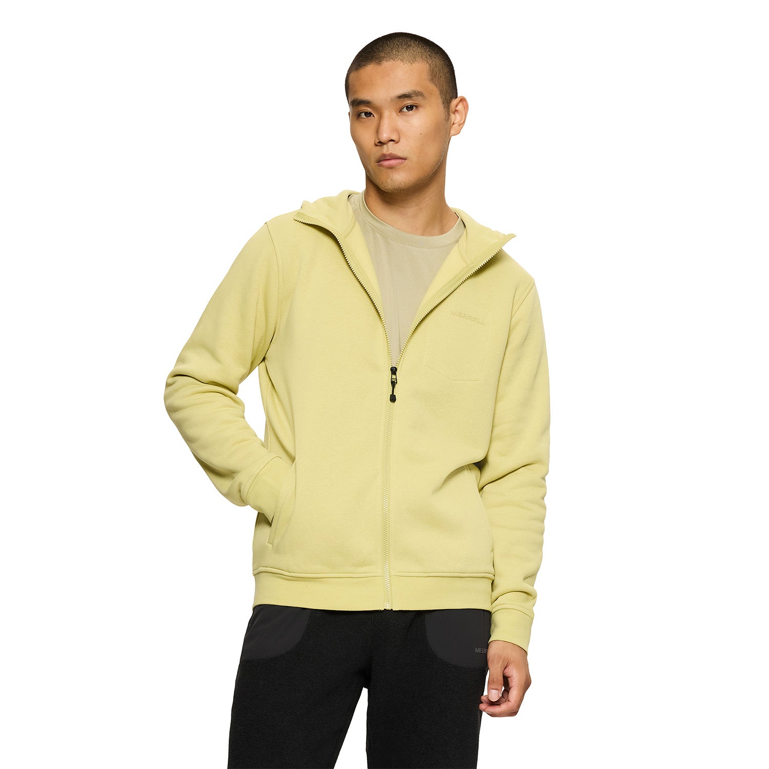 Poleron Hombre Fuoland Amarillo Merrell