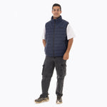 Parka Sin Mangas Hombre Kane Empacable Azul Merrell
