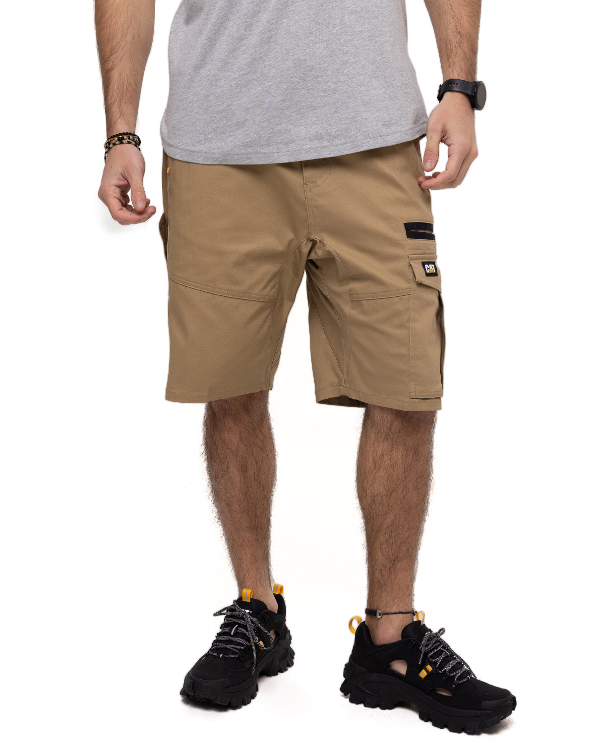 Short Casual Hombre FOUNDATION CARGO SHORT CAFÉ CAT